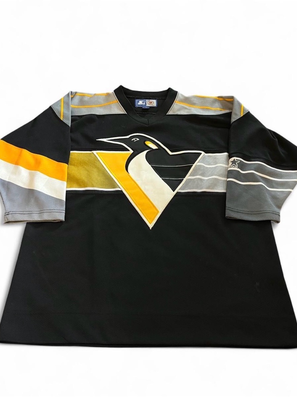 Vintage 90s Starter Pittsburgh Penguins Alternative Jersey Youth L/XL